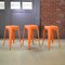 Amerihome Loft Orange 24" Metal Bar Stool, PK3 BS24ORNG3 - alternate 3